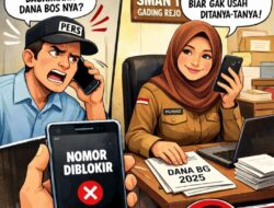 Konfirmasi Dana BOS 2025 Tak Digubris, Humas SMAN 1 Gading Rejo Blokir Nomor Wartawan