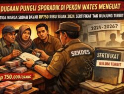 Dugaan Pungli Sporadik di Pekon Wates, Tiga Warga Sudah Setor Rp2,25 Juta Sejak 2024, Sertifikat Tak Kunjung Terbit