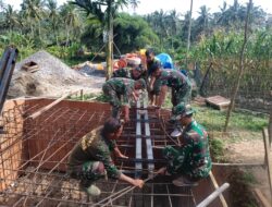 TNI AD Percepat Pembangunan Jembatan Gantung di Lima Puluh Kota, Akses Warga Segera Pulih