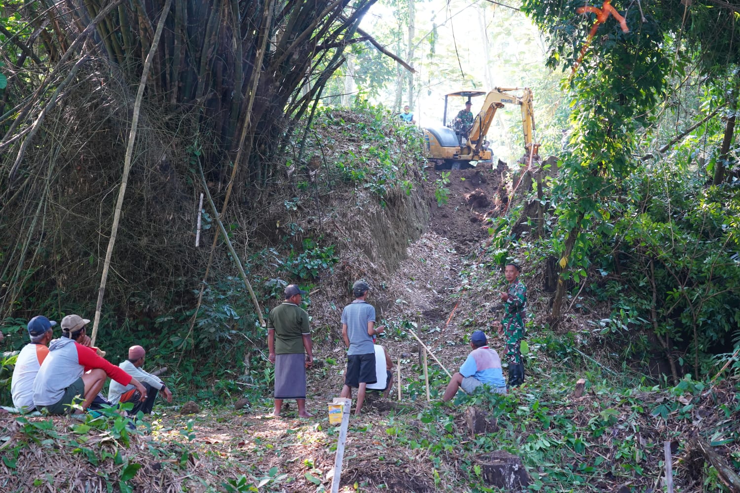 Ground Breaking Jembatan Garuda Di Banggle, Bukti Nyata Kehadiran Negara Untuk Rakyat