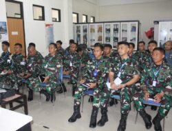 Mantapkan Kompetensi Hukum Prajurit, Diskum Armada III Laksanakan Latihan TPT di Laut