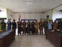 Tim Wasev Sterad Tinjau Posko TMMD Ke-127 di Kampung Linggang Amer