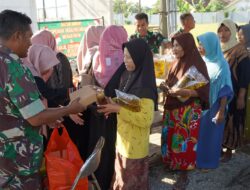 Melalui Koramil Jajarannya, Kodim Bojonegoro Kembali Gelar Bazar Ramadhan di Gerai KDKMP