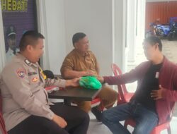 Bripka Reza Fajar Ariansyah Sambangi Kantor Desa Bojong, Perkuat Komunikasi Kamtibmas
