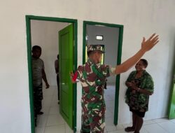 Dandim 1804/Kaimana Cek Langsung Progres Rumah TMMD ke-127 di Kampung Sisir