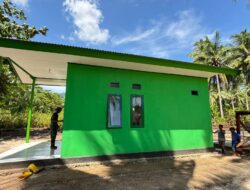 TMMD ke-127 di Kampung Sisir Hampir Rampung, Rumah Ibu Evelina Surawi Capai 98 Persen