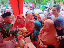 Kodim Bojonegoro Gelar Bazar Ramadhan Secara Serentak di 8 Lokasi Koperasi Desa Merah Putih