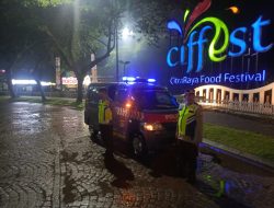 Polsek Cikupa Laksanakan Patroli KRYD Dini Hari Antisipasi Gangguan Kamtibmas