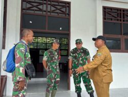 Danrem 182/Jazira Onim Tinjau Langsung SMAN 3 Sisir dalam TMMD ke-127 Kodim 1804/Kaimana