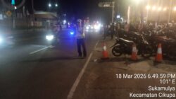 Kanit Lantas IPTU Udi Muhdi Turun Langsung Atur Lalin di Citra Raya, Arus Mudik Mulai Ramai