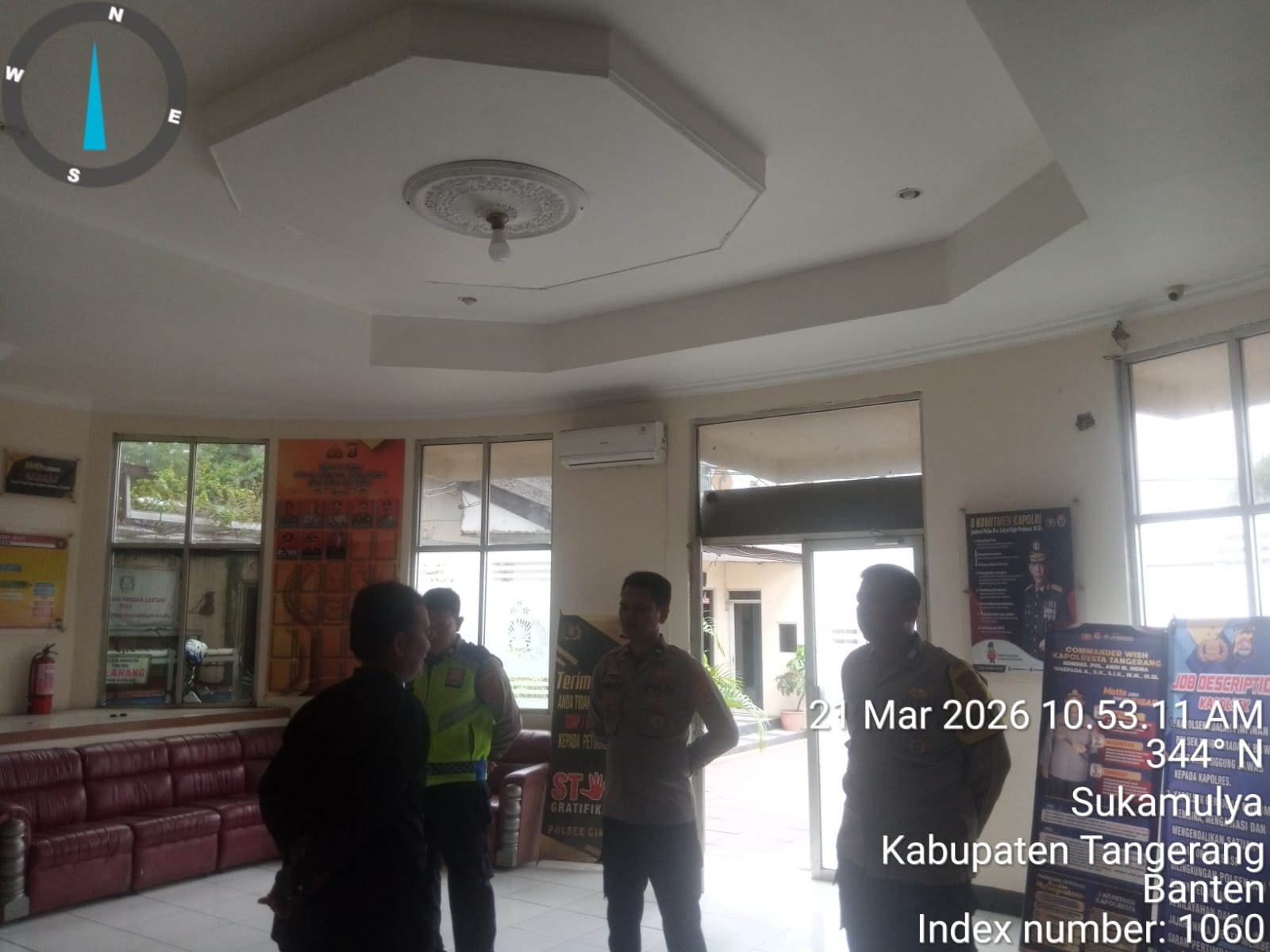 Kanit Intelkam Pimpin Apel Pagi Personel Polsek Cikupa 1 IMG 20260321 WA0025