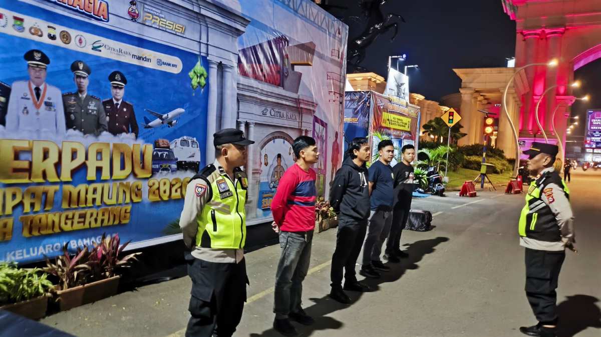 Apel Malam Personel KRYD Pos Terpadu Citra Raya Pasca Libur Lebaran, Dilanjutkan Pelayanan Arus Balik