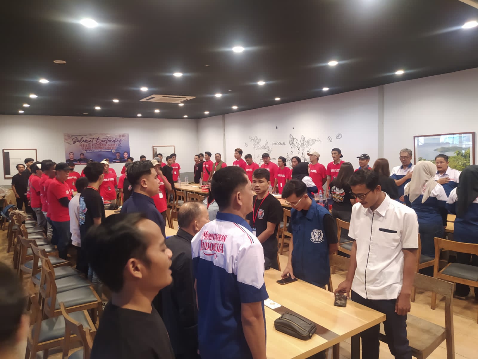 Kapolsek Cikupa Hadiri Kejuaraan Daerah Domino ORADO Tingkat Kabupaten Tangerang