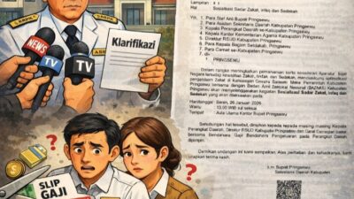 Dugaan Potongan Gaji ASN–PPPK di Pringsewu Disorot, Bupati Diminta Klarifikasi, Sekda Enggan Menjawab