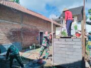 Bangun Sanitasi Babinsa Kerjen Bersama Warga, Wujud Nyata Pencegahan Penyakit