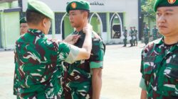 Periode 1 April 2026, 52 Prajurit Kodim Bojonegoro Naik Pangkat