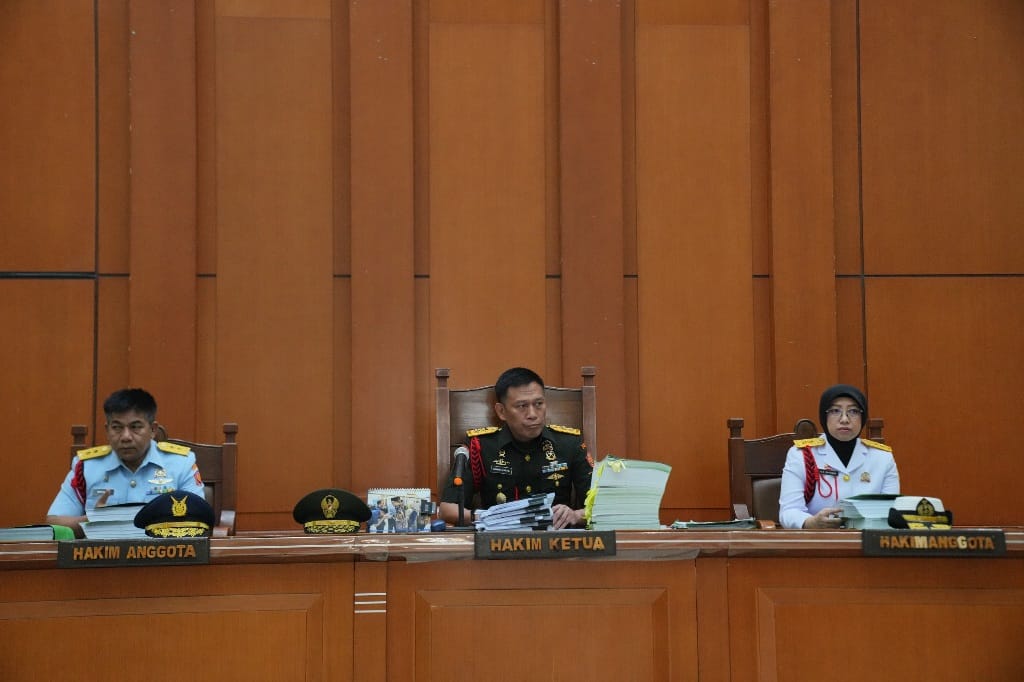 Sidang Perdana Kasus Dugaan Korupsi Satelit Navayo Digelar di Pengadilan Militer Tinggi II Jakarta
