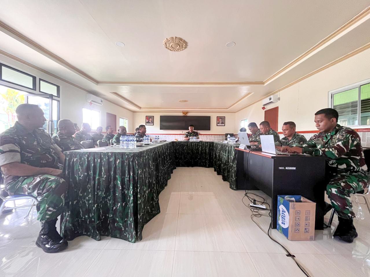 Kodim 1710/Mimika Gelar Sidang Pankar UKP Periode 1 Oktober 2026