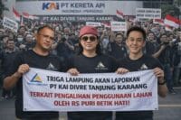 Triga Lampung Akan Laporkan PT KAI Divre IV Tanjungkarang ke Kantor Pusat, Soroti Dugaan Penyalahgunaan Lahan oleh RS Puri Betik Hati