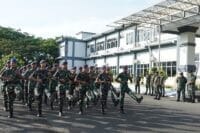 Tingkatkan Profesionalisme Prajurit, Kodaeral XIV Sorong Gelar Latihan Uji Terampil Glagaspur Tingkat I dan II (P1-P2)