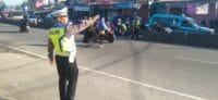 IPTU Udi Muhdi Bersama Personel Lantas Laksanakan PECAK Pagi, Wujudkan Lalin Lancar di Cikupa