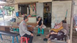 Aiptu Mukhsodin Sambangi Warung Bhabinkamtibmas, Serap Aspirasi Warga Sukadamai