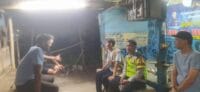 Bhabinkamtibmas Polsek Cikupa Ronda Siskamling Bersama Warga Pasir Jaya