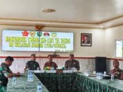 Melalui Rakornis TMMD Ke-128, Dandim Mimika Perkokoh Kolaborasi untuk Pemerataan Pembangunan