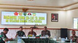 Melalui Rakornis TMMD Ke-128, Dandim Mimika Perkokoh Kolaborasi untuk Pemerataan Pembangunan