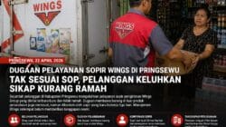 Dugaan Pelayanan Sopir Wings Group di Pringsewu Tak Sesuai SOP, Pelanggan Keluhkan Sikap Kurang Ramah