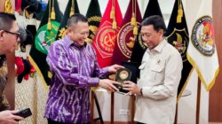 Bertemu Penasehat Khusus Presiden Bidang Polhukam, Jenderal TNI (P) Wiranto Dukung Revisi Undang-Undang Darurat Nomor 12 Tahun 1951 Tentang Senjata Api
