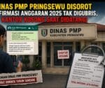 Dinas PMP Pringsewu Disorot, Konfirmasi Anggaran 2025 Tak Digubris, Kantor Kosong Saat Didatangi