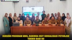 Dukung Program MBG, Babinsa Ikut Sosialisasi Petunjuk Teknis bagi B3
