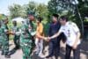 Danrem 081/DSJ Di Dampingi Dandim 0808/Blitar, Tinjau Lokasi Jembatan Garuda Perintis Yang Akan Dibangun