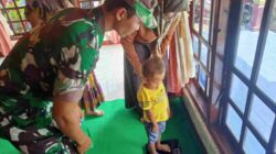 Cegah Stunting, Babinsa Tawangrejo Bersama Nakes Cek Kesehatan Balita Di Dusun Bendolowo