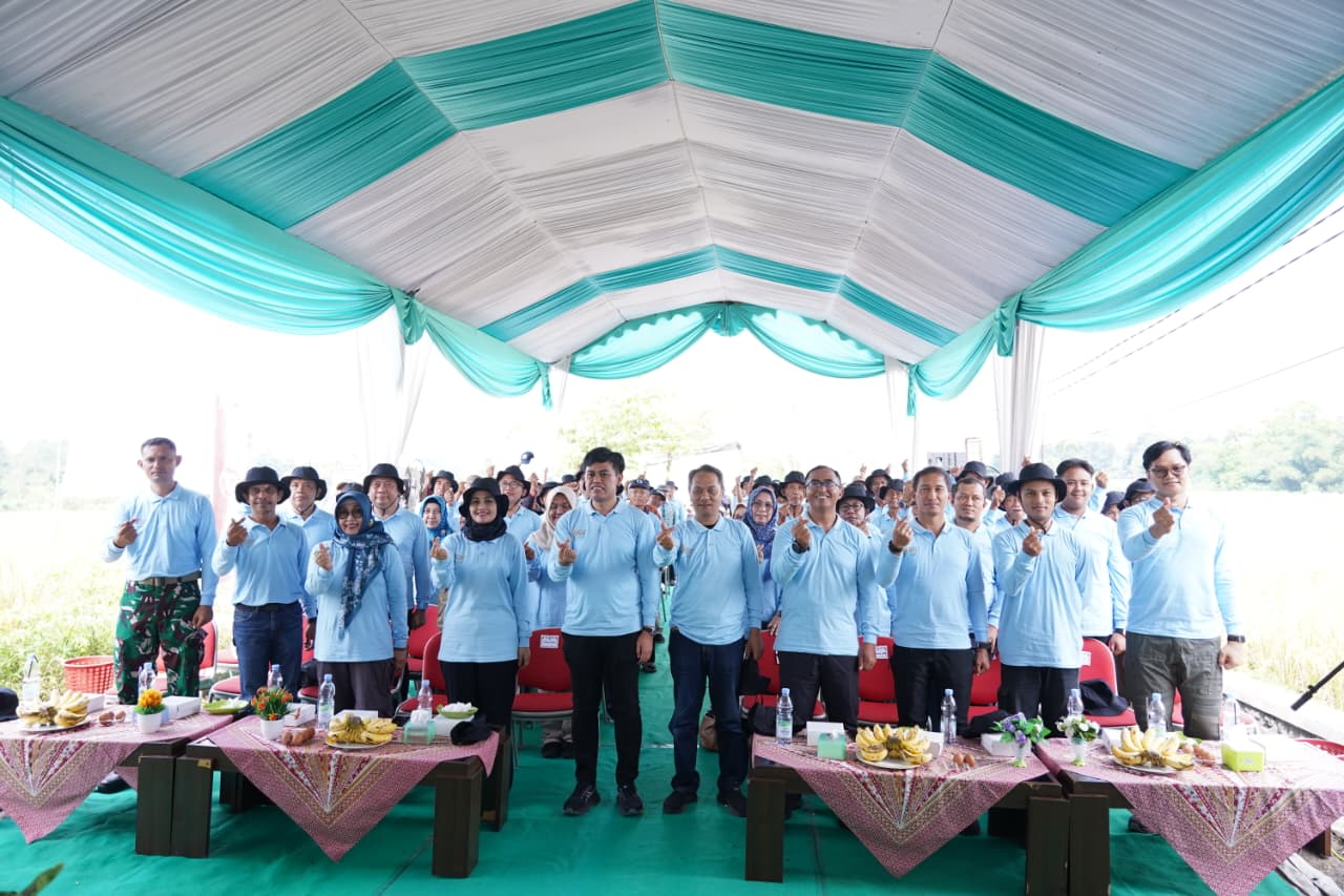 Sinergi Muspida Kota Blitar dalam Panen Raya, Wujudkan Kemandirian Pangan Daerah