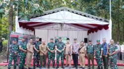 Dandim 0808/Blitar Dampingi Pangdam V/Brw Kunjungi Lokasi Brigif/Yonif TP Di Kesamben