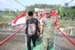 Tasyakuran Jembatan Garuda Dan Perintis Garuda, Dandim 0808/Blitar Bersama Forkopimcam Permudah Akses Mobilitas Warga