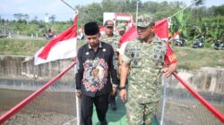 Tasyakuran Jembatan Garuda Dan Perintis Garuda, Dandim 0808/Blitar Bersama Forkopimcam Permudah Akses Mobilitas Warga
