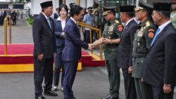 Perkuat Kemitraan Strategis Melalui Pertemuan Bilateral, Panglima TNI Dampingi Menhan RI Terima Kunjungan Menhan Jepang