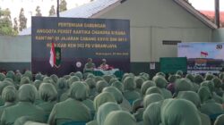 Perkuat Soliditas Dalam Mendukung Tugas Suami Sebagai Prajurit, Persit Kodim Bojonegoro Gelar Pertemuan Gabungan
