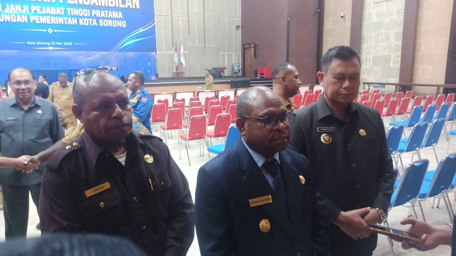 Tiga Jabatan Strategis Terisi: Pemkot Sorong Dorong Pelayanan Publik Perkuat Kinerja OPD