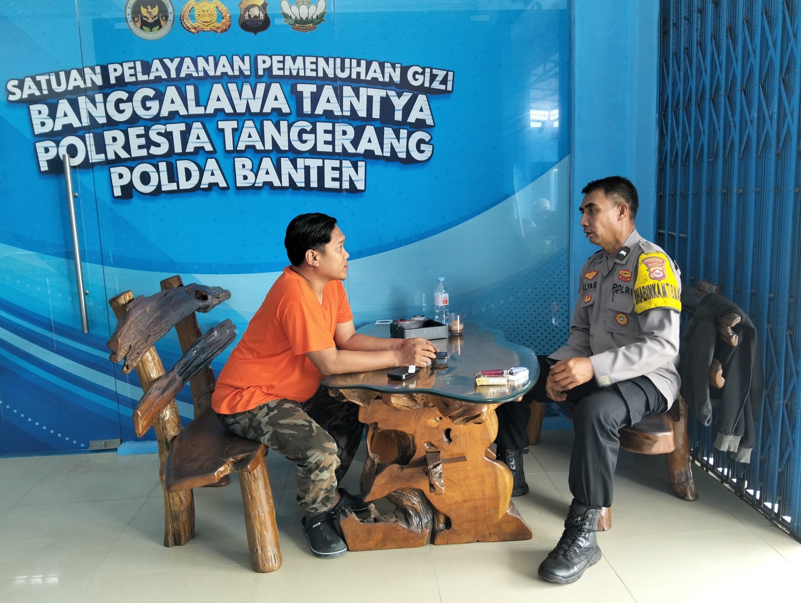 Bhabinkamtibmas Sukamulya Monitoring SPPG Banggalawa Tantya, Pastikan Situasi Kondusif