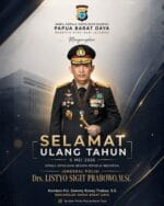 HUT ke-57, Wakapolda Papua Barat Daya Ucapkan Selamat Ulang Tahun untuk Kapolri Listyo Sigit Prabowo