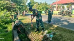 Peduli Kebersihan, Personel Kodim 1505/Tidore Gelar Jumat Berkah, Bersihkan Masjid dan Lingkungan
