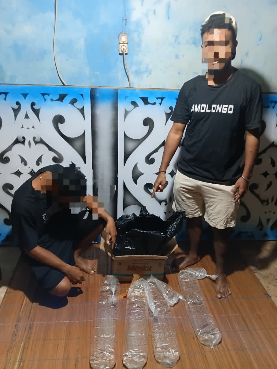 Polres Sorong Kembali Tertibkan Penjualan Cap Tikus di Jalan Mawar