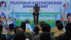 Sinergi, Kodim 0813 Bersama Pemkab dan BPJS Bojonegoro Gelar Pelayanan Kesehatan Gratis