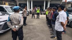 Kapolsek Cikupa Pimpin Apel Pengamanan Kegiatan Khutbatul Wada dan Milad ke-20 Smart Syahida