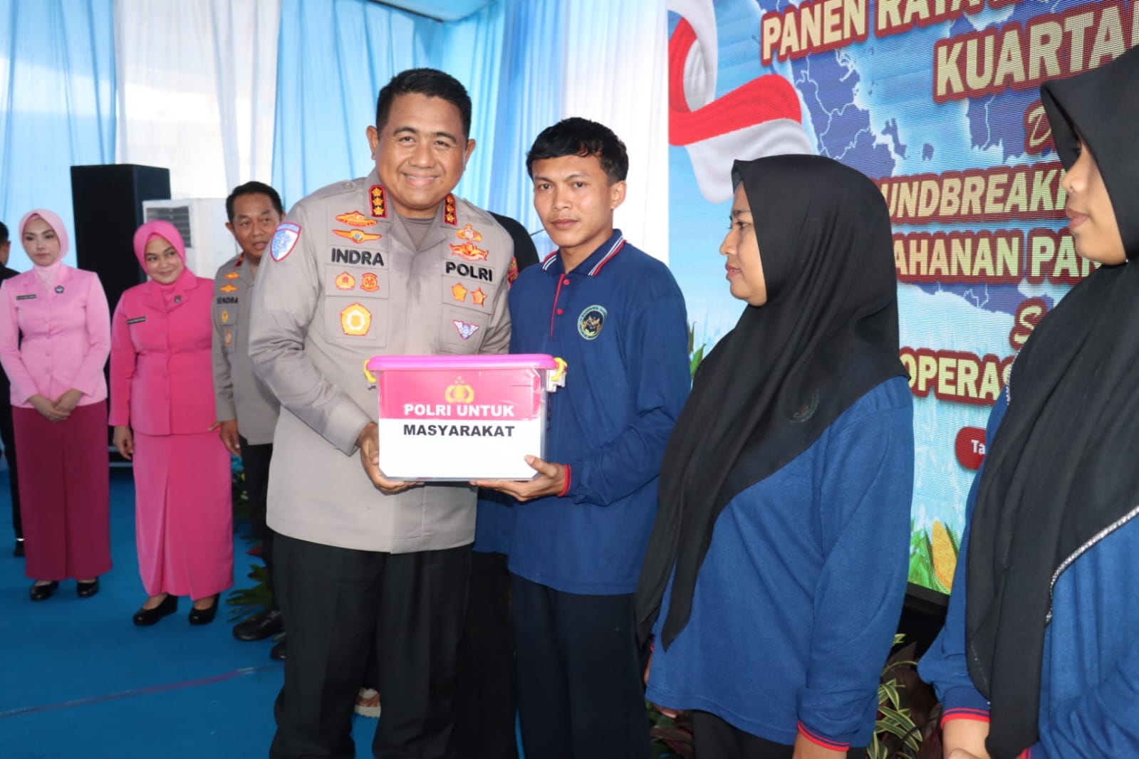 Resmikan SPPG di Rajeg, Polresta Tangerang Siap Dukung Program Nasional MBG