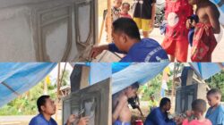 Satgas TMMD Ke-128 Kodim 1801/Manokwari Mulai Pembuatan Tugu Prasasti Satgas TMMD Ke-128 Kodim 1801/Manokwari Mulai Pembuatan Tugu Prasasti